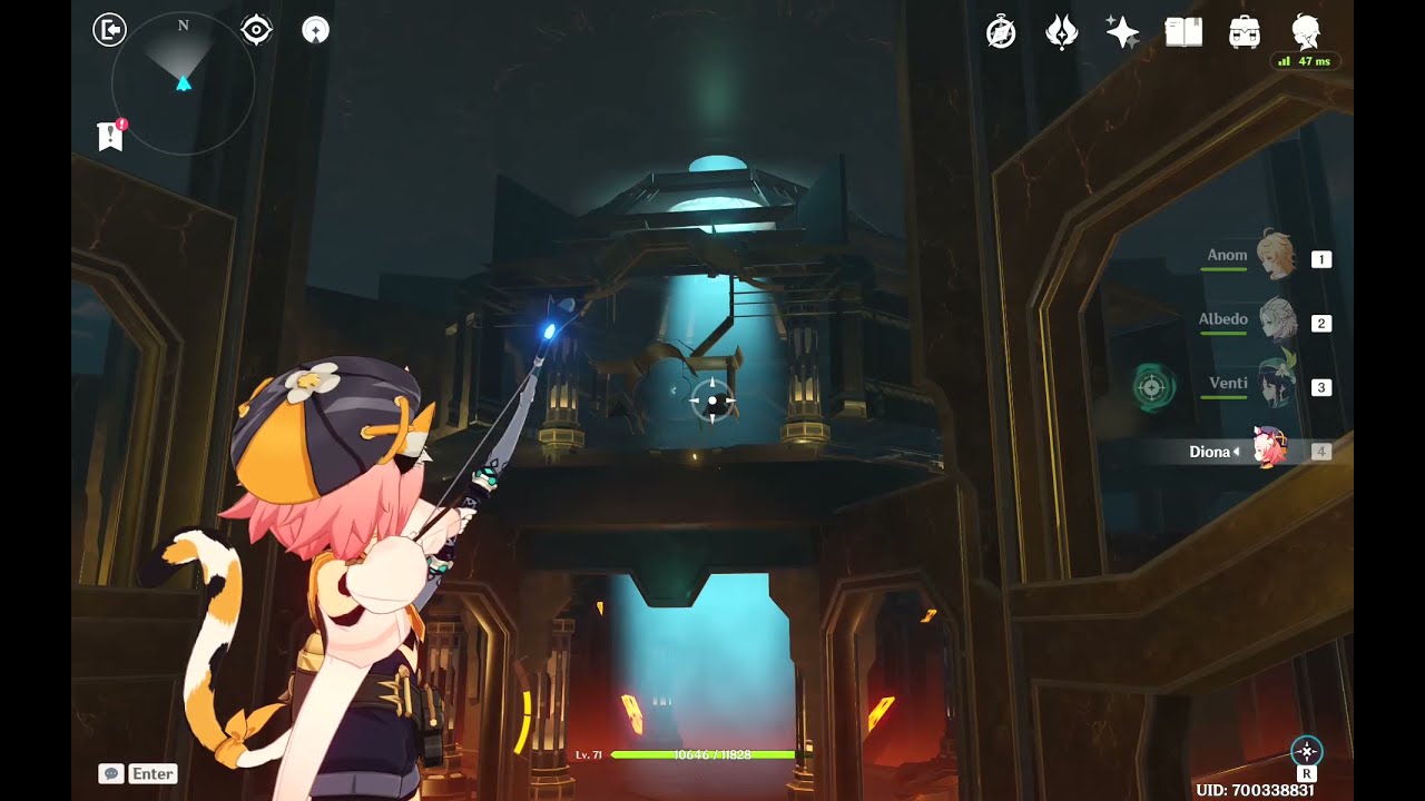 Genshin Impact - Exploring below Golden House out of bounds