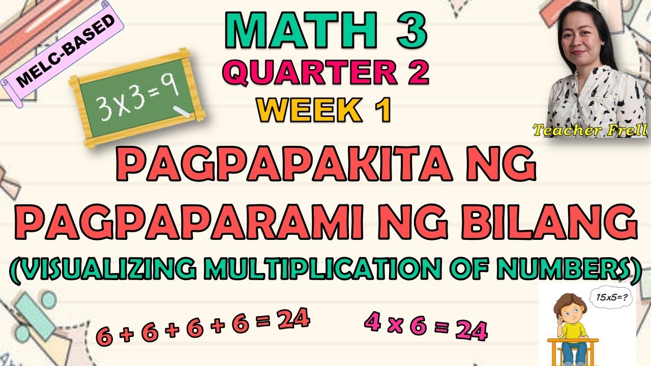 MATH 3 || QUARTER 2 WEEK 1 | MELC-BASED | PAGPAPAKITA NG PAGPAPARAMI NG BILANG
