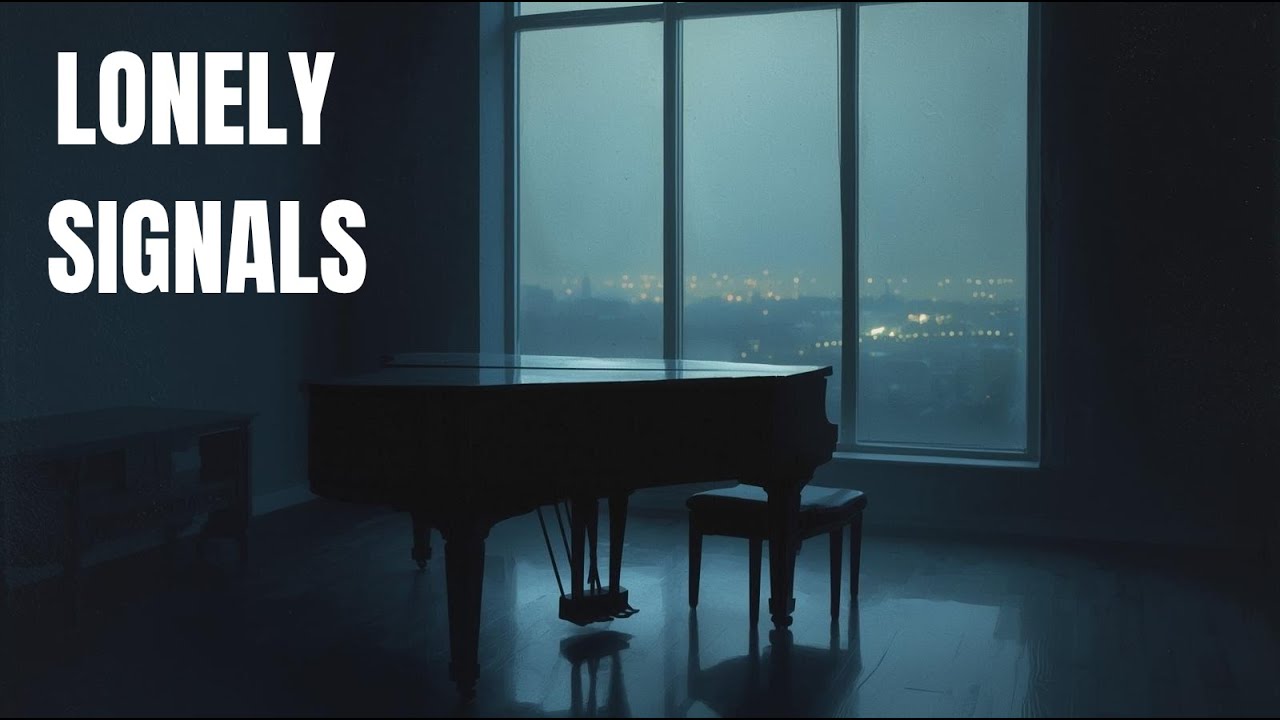 🎵 Lonely Signals | Piano & Atmospheric Grunge-Inspired Song | Dark Grunge Raw