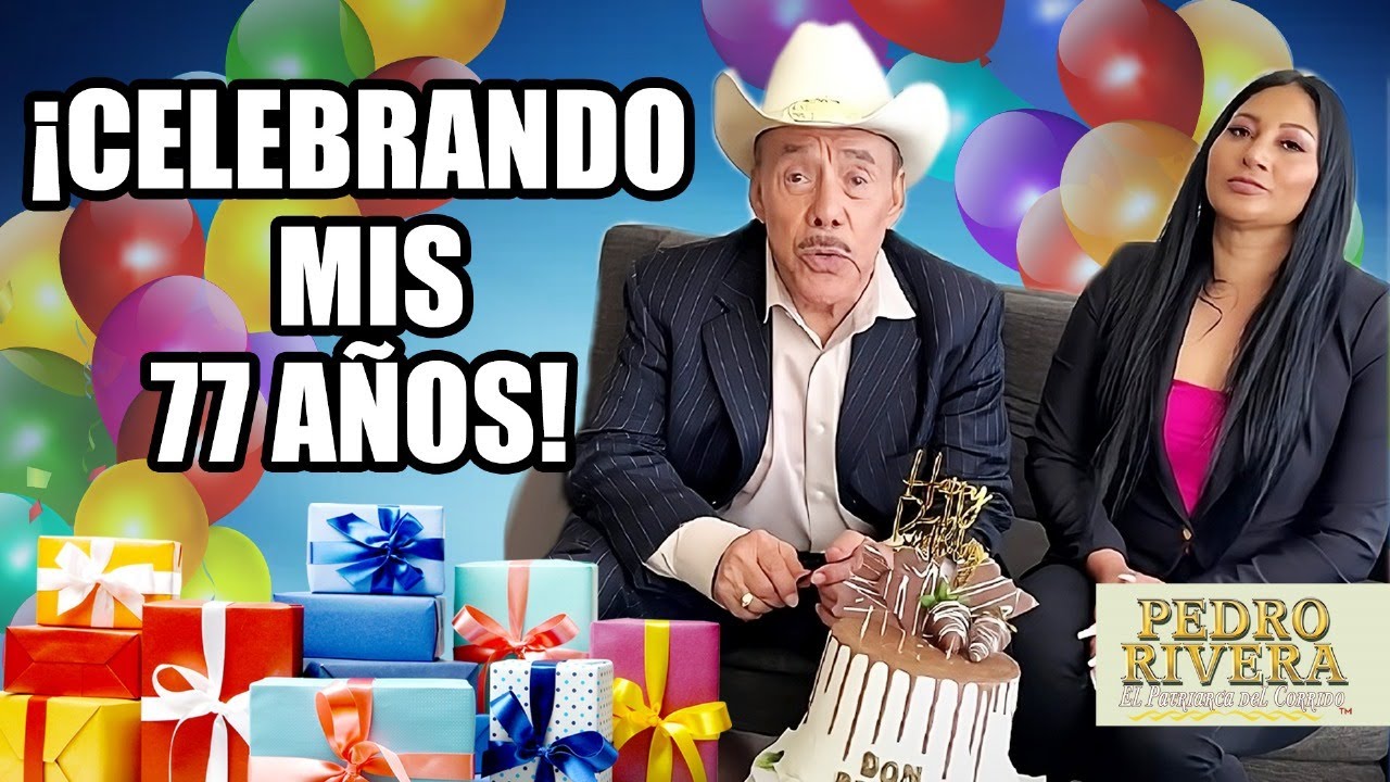 ¿Cómo los Famosos celebran sus cumpleaños? | Don Pedro Rivera partiendo su pastelito