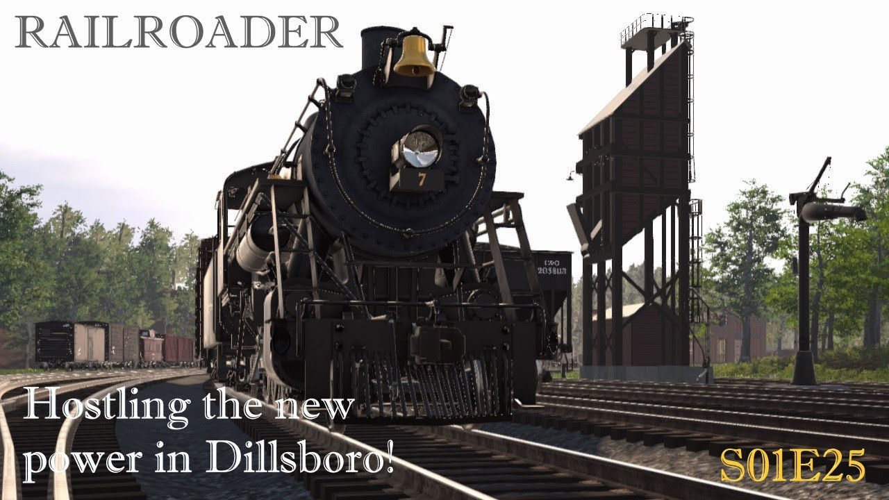 Railroader S01E25 Hostling the New Power at Dillsboro!