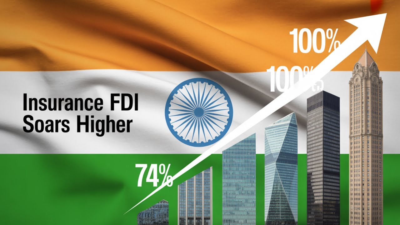 100% FDI in Insurance Sector