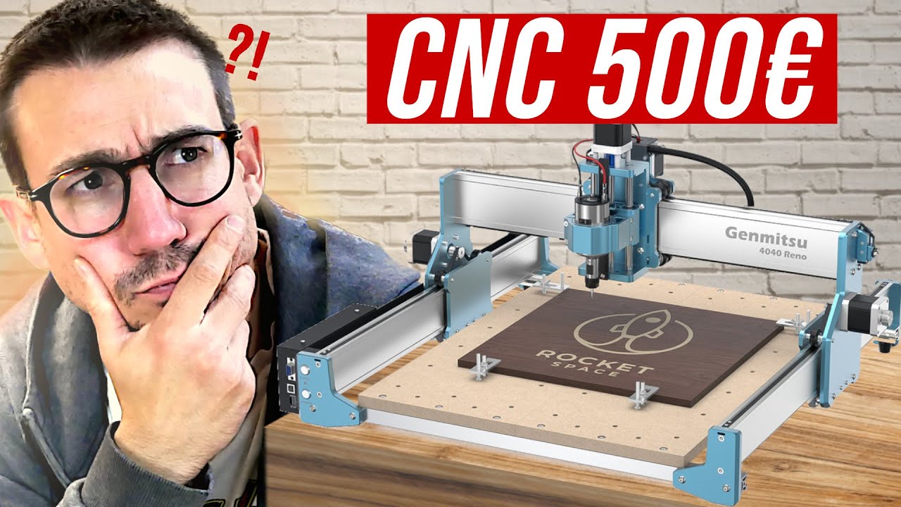 Genmitsu 4040 Reno - CNC abordable pour débutants