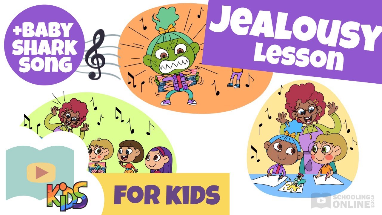 What to do When You Feel Jealous (incl.Baby Shark Tune Song) | 'Bella's Brush with Jealousy'