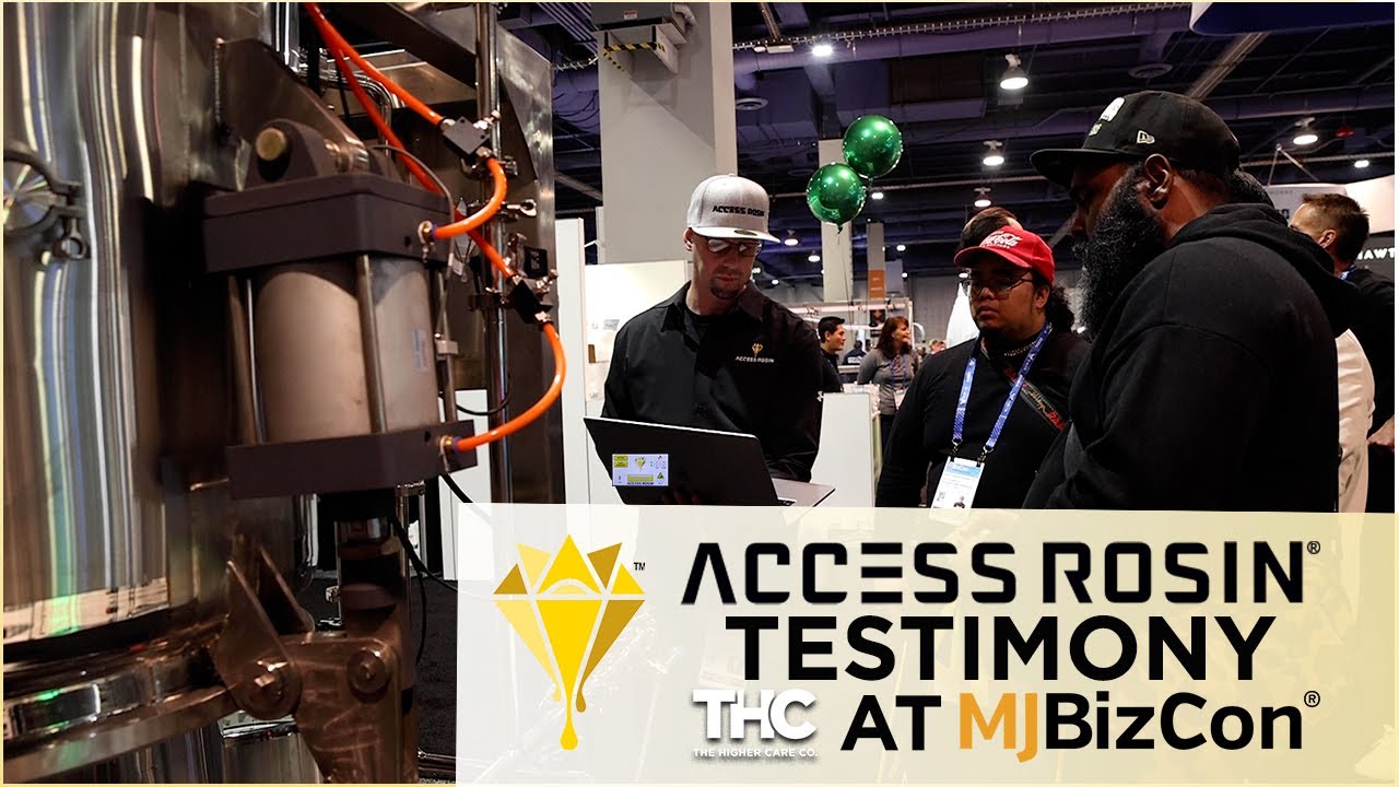 Access Rosin&reg; testimony with THC (The Higher Care) at MjBizCon | Access Rosin &reg;