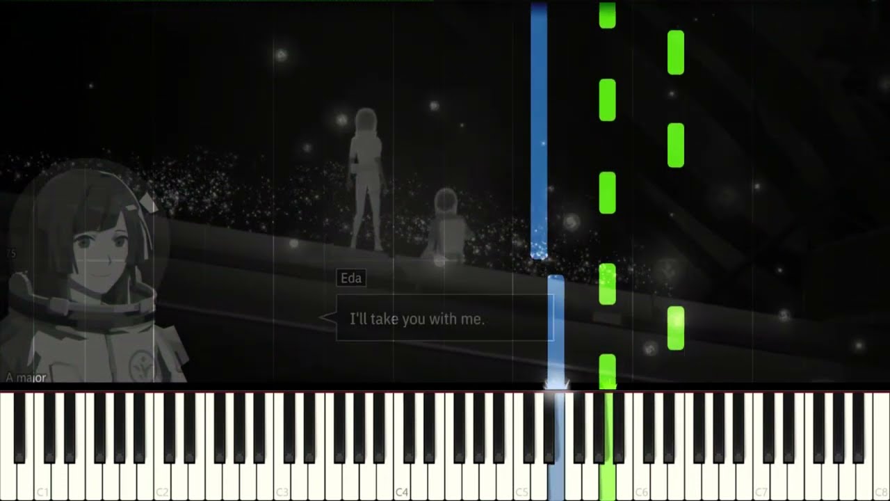 OPUS: Echo of Starsong OST: The Flowers There... Are Always in Full Bloom - Piano Duet Sheets