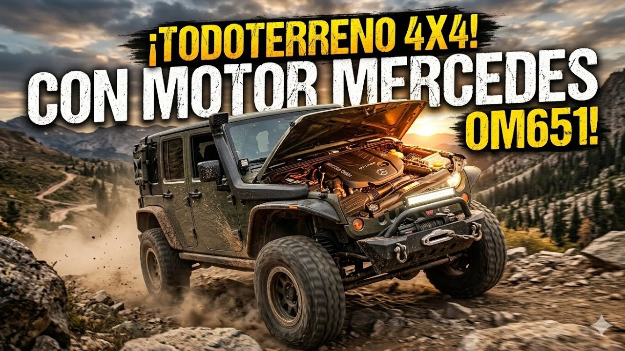 Todoterreno con motor MERCEDES 123000 km por 9000 Euros
