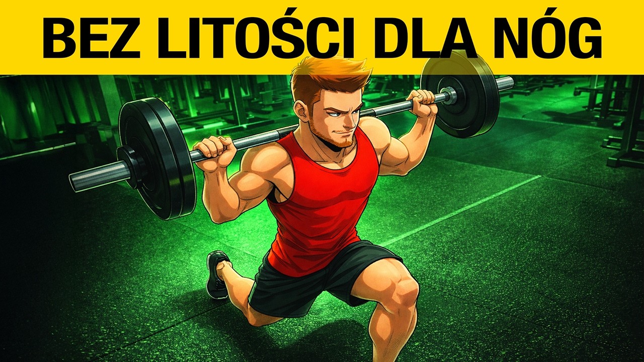 trening nóg na masę - 3 ćwiczenia bez maszyn