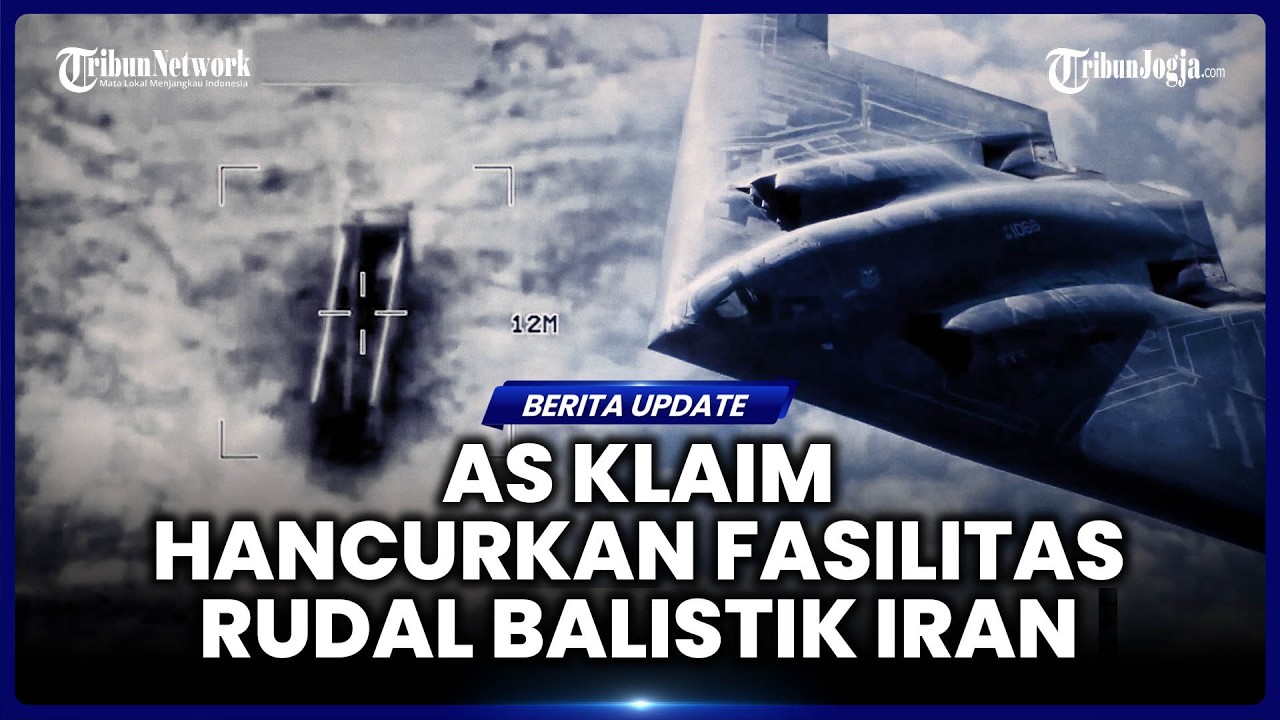 AS KLAIM PESAWAT PEMBOM B-25 HANCURKAN FASILITAS RUDAL BALISTIK IRAN