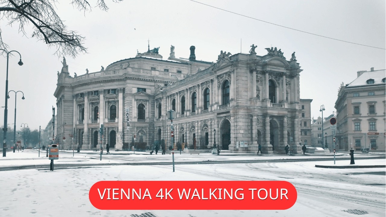 ❄️🏛️ Snow in Vienna - Walking the Ring Street