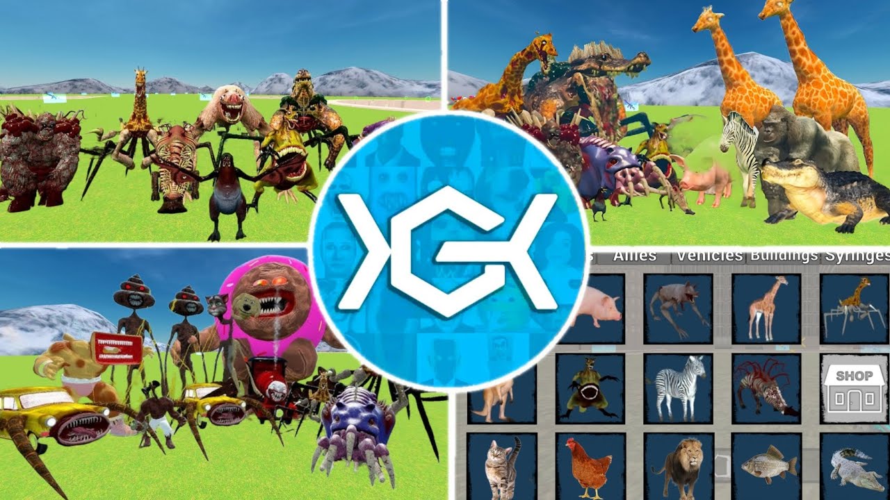 Nextbots In Playground Update 4.0.8  Zoochosis Crocodile Horse Gorilla Skibidi Toilet Gameplay