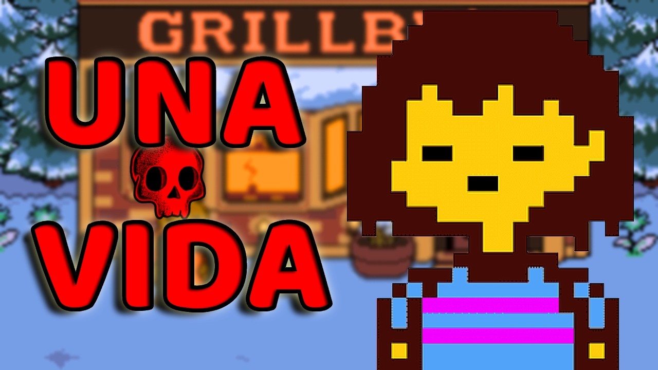 ¡¡Me pase UNDERTALE con una VIDA!! (IMPOSIBLE)