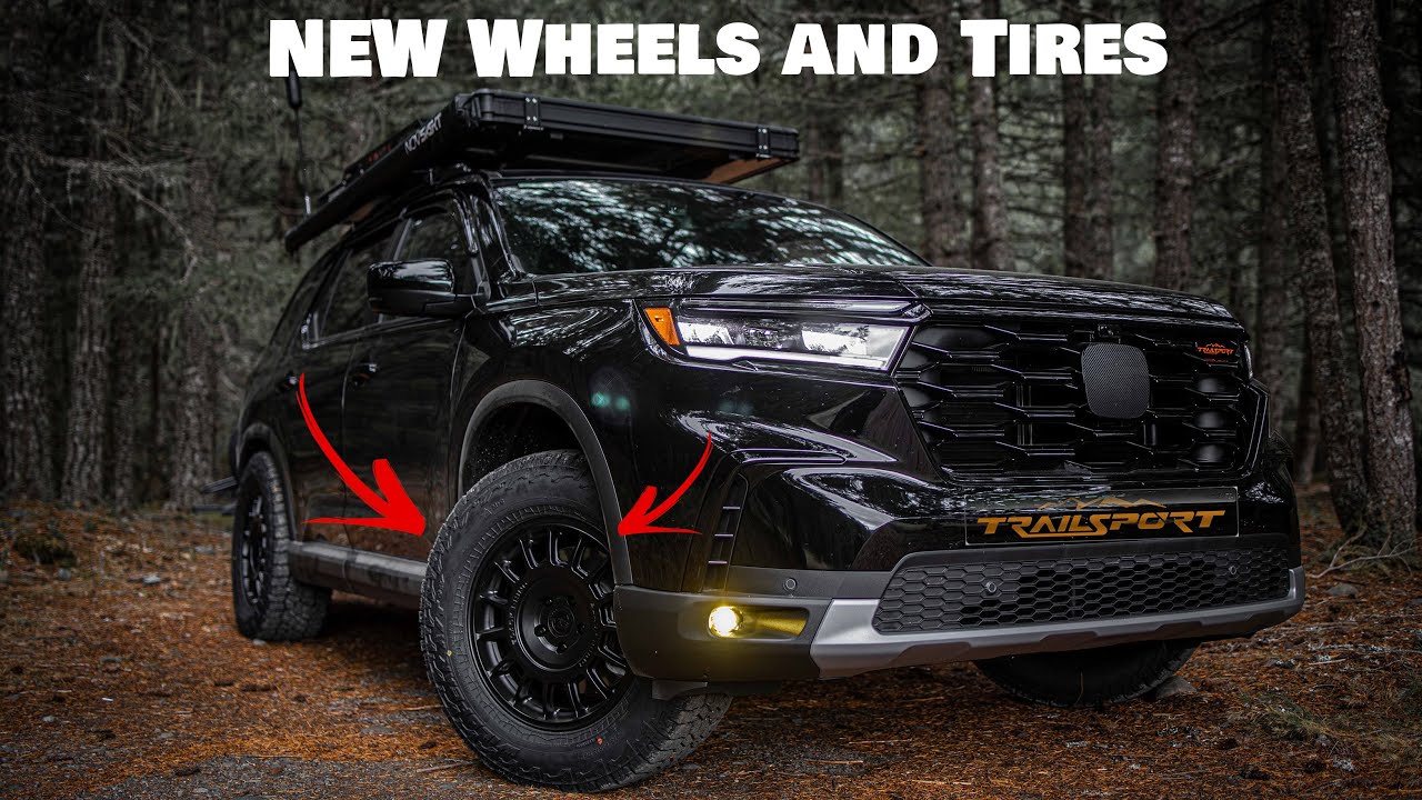 Honda Pilot Trailsport 2025 получит НОВЫЙ Black Rhino Voll / Falken Wildpeak AT4w 275/65/18