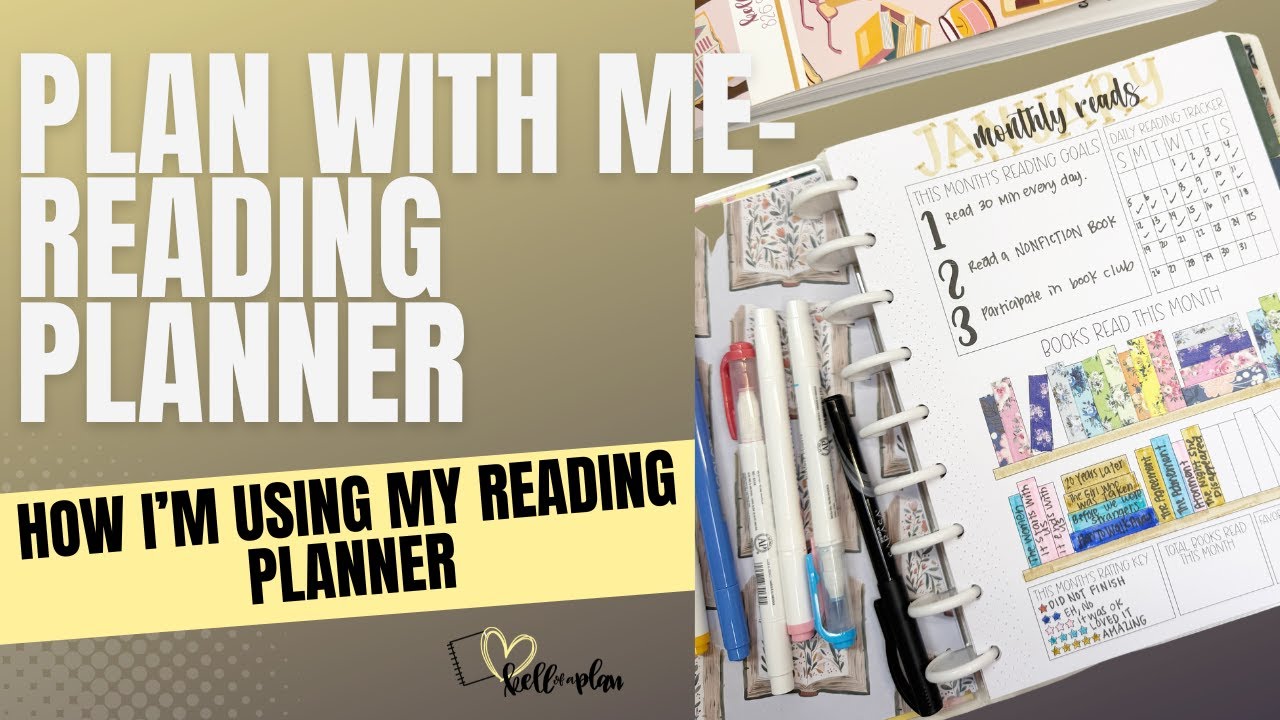 Plan with Me- Reading Weekly Planner