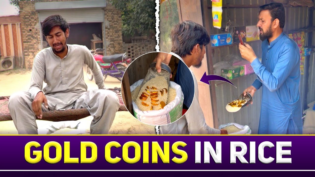🪙 Gold Coins In Rice 🍚