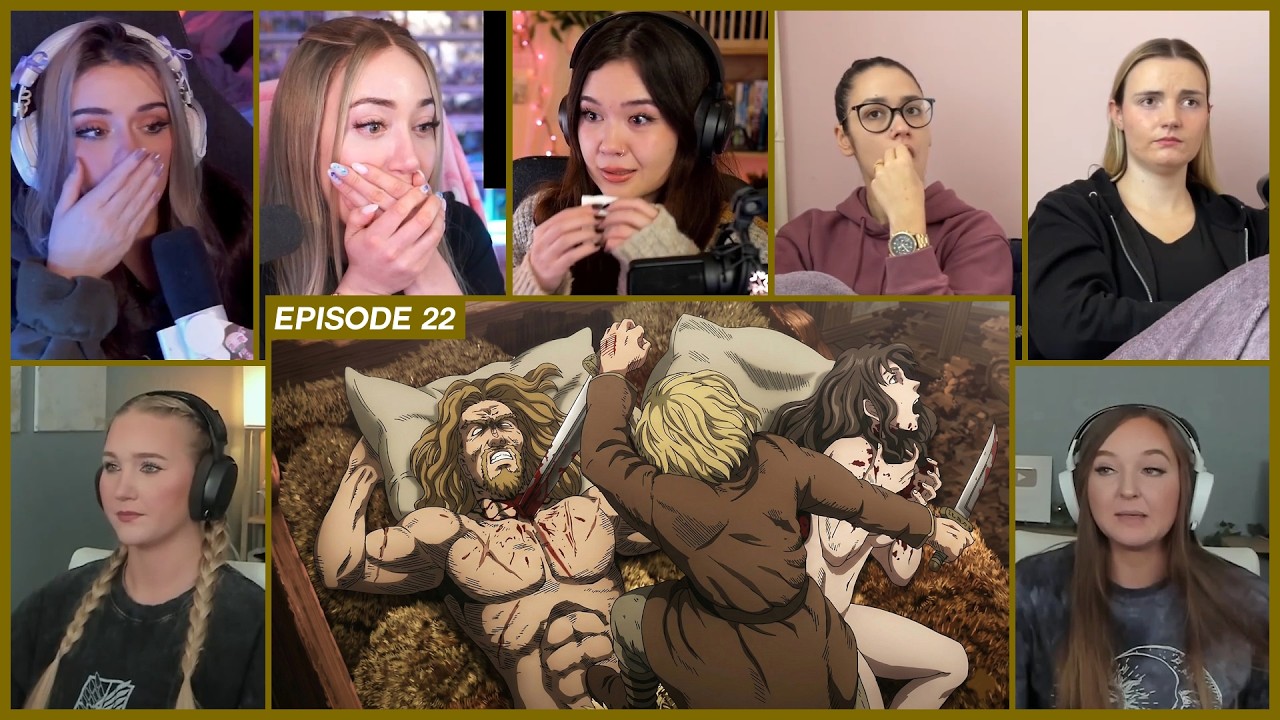 [GIRLS REACT] Askeladd's Past | Vinland Saga Ep 22 Girl Reaction Mashup