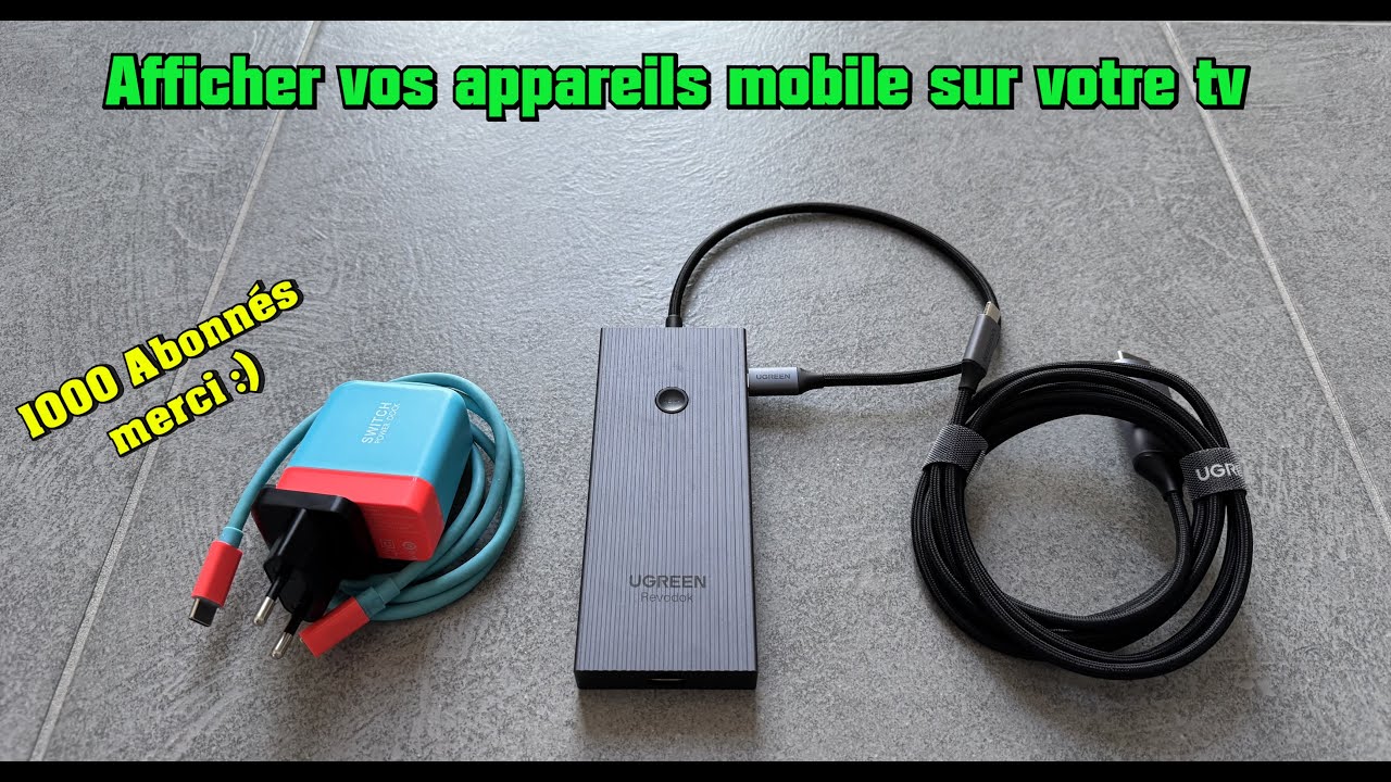 Afficher vos appareils  mobile sur votre tv