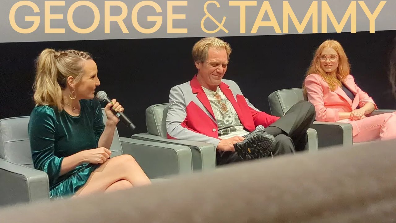 Jessica Chastain & Michael Shannon talk GEORGE & TAMMY - June 13, 2023