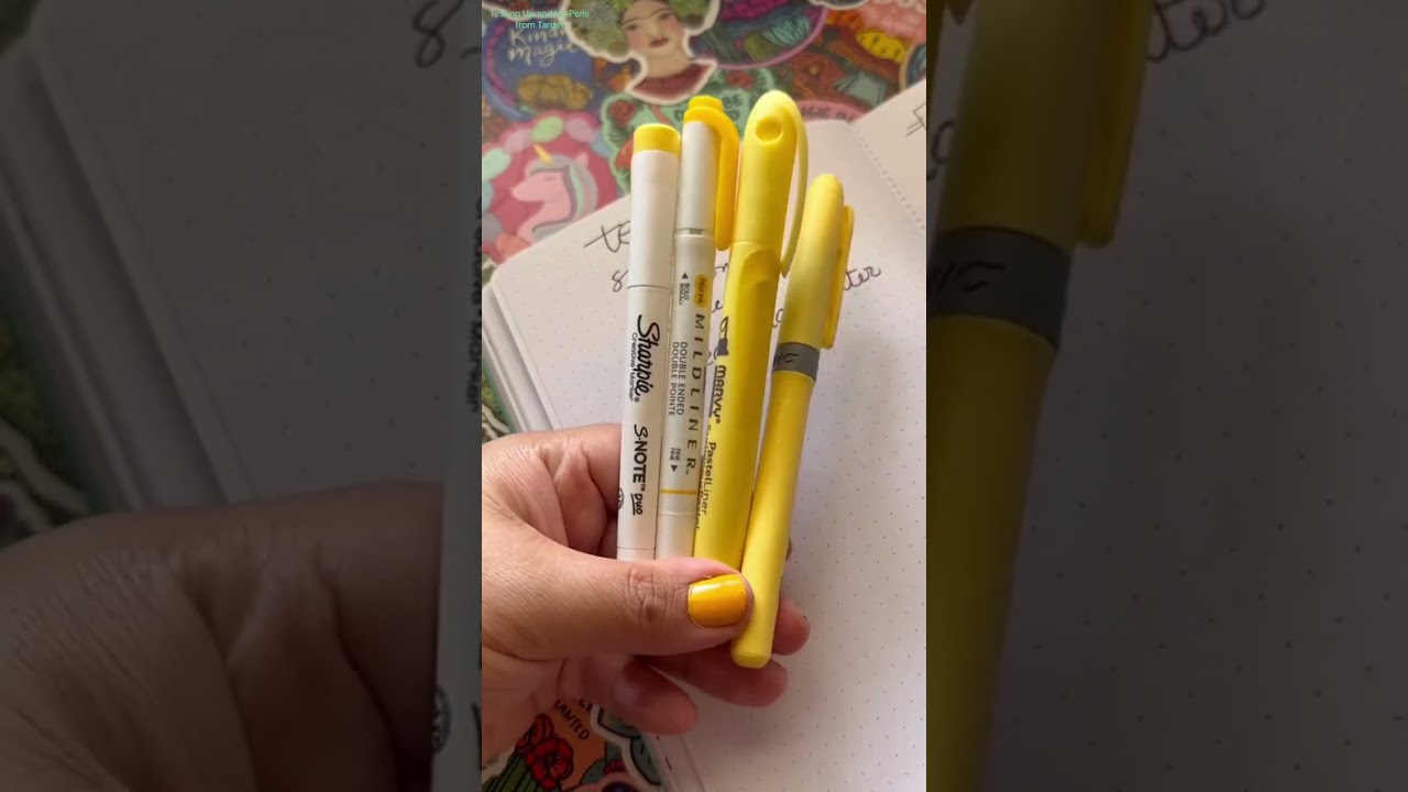 Cheap Gel Pens from Target #pens