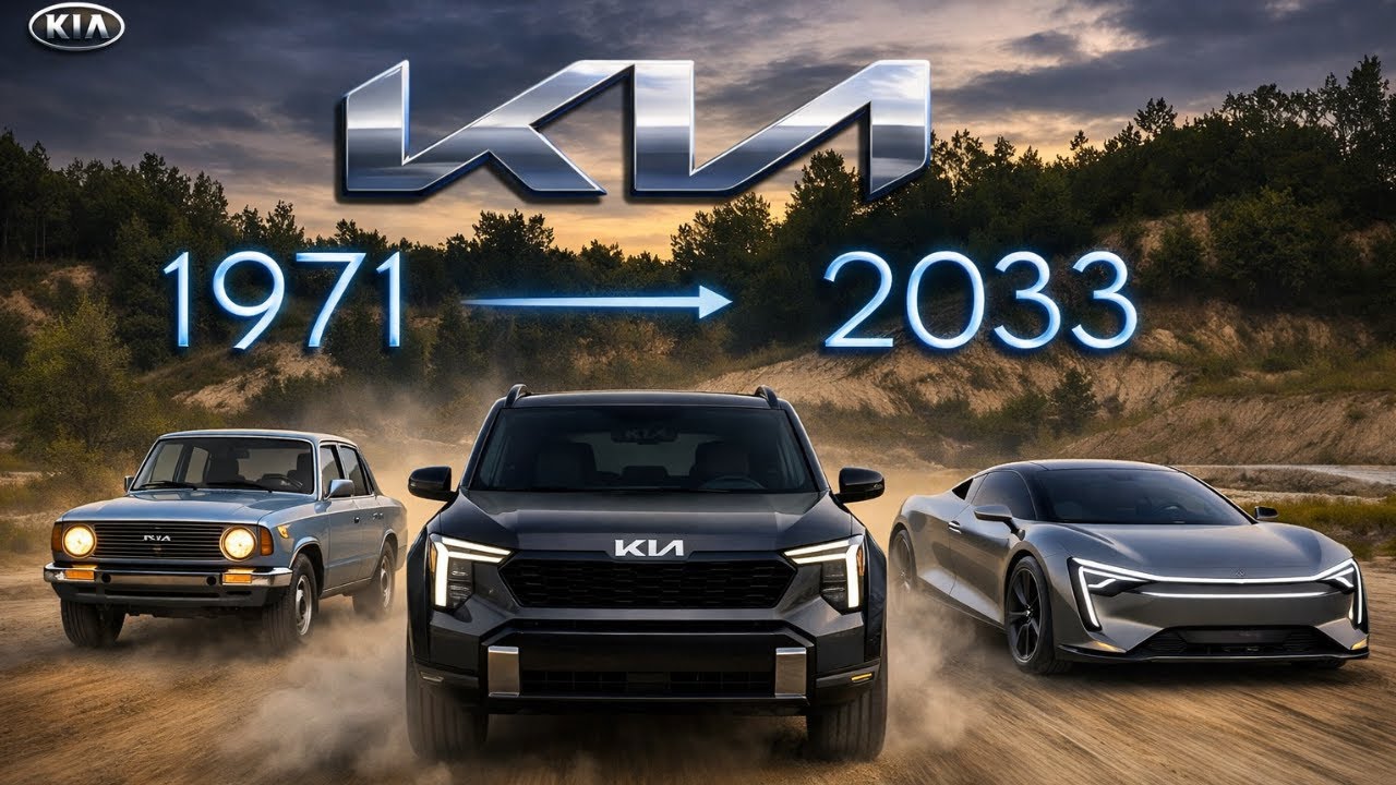 KIA Evolution (1971–2033) | From Humble Beginnings to a Global Future Mobility Brand