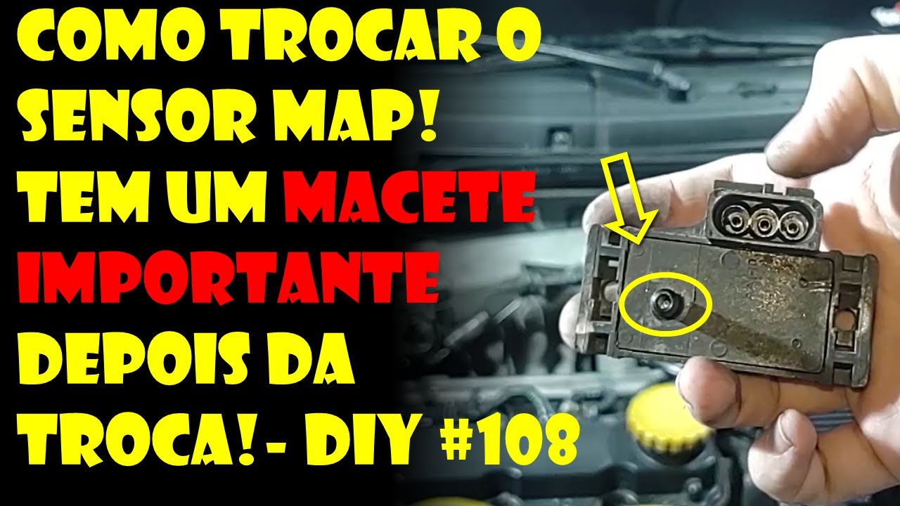 Como Trocar o Sensor MAP! Tem um Macete Importante Depois da Troca! | Dr.Corsa