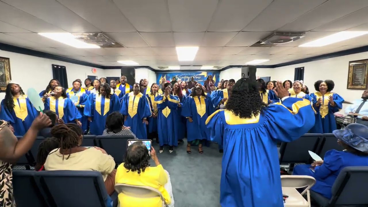 The Sanctuary of Praise Choir Singing- 