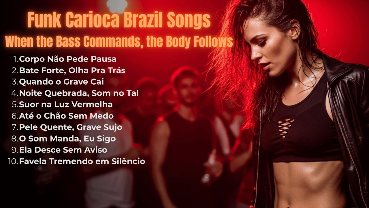 Funk Carioca Brazil Dance Music 🔊 High Energy Club Beats — Corpo Não Pede Pausa