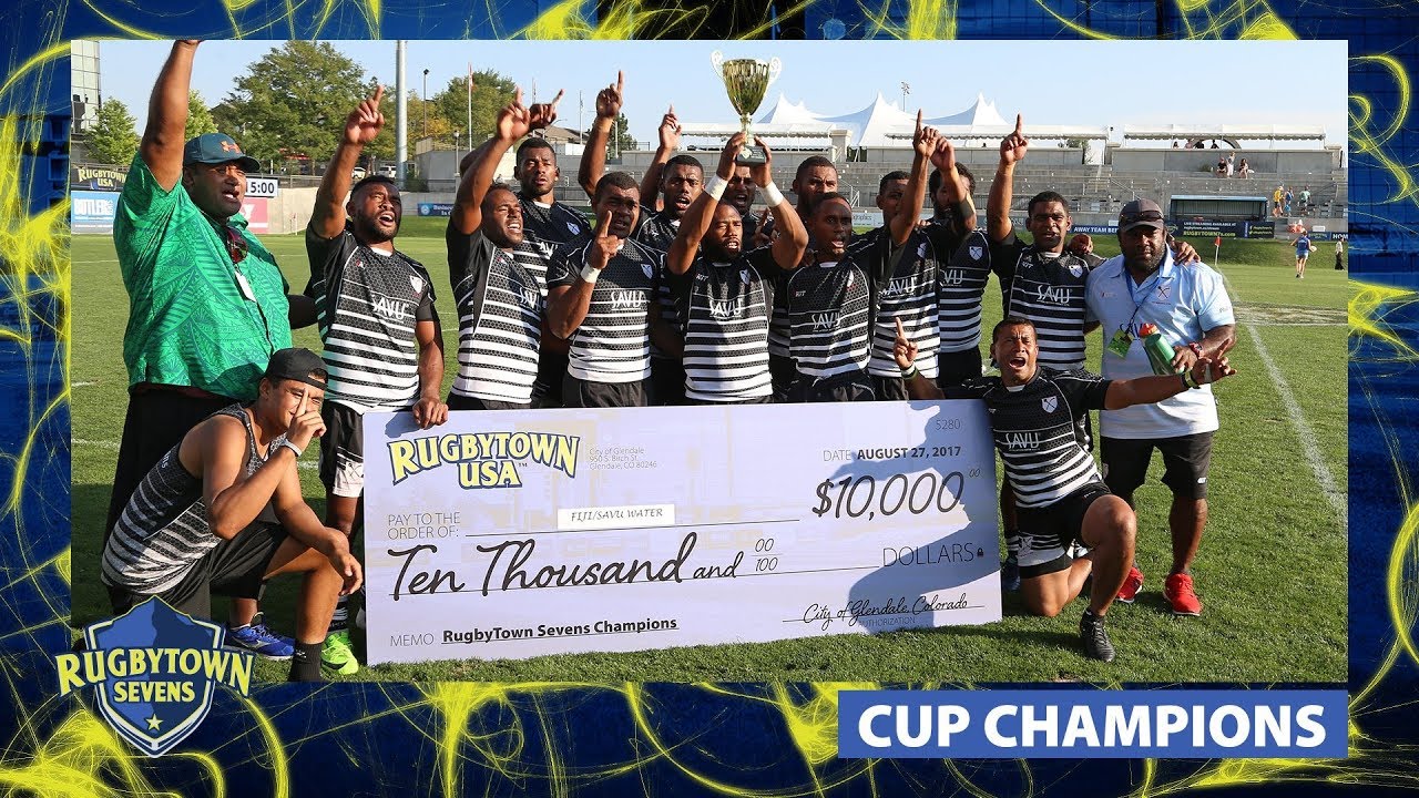 2017 RugbyTown 7s | Cup Final: Fiji vs Ramblin' Jesters