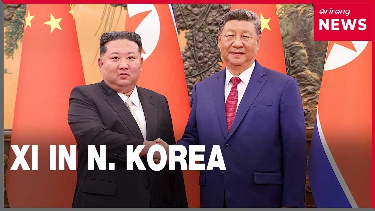 Xi begins North Korea visit amid focus on alliance ties, regional diplomacy