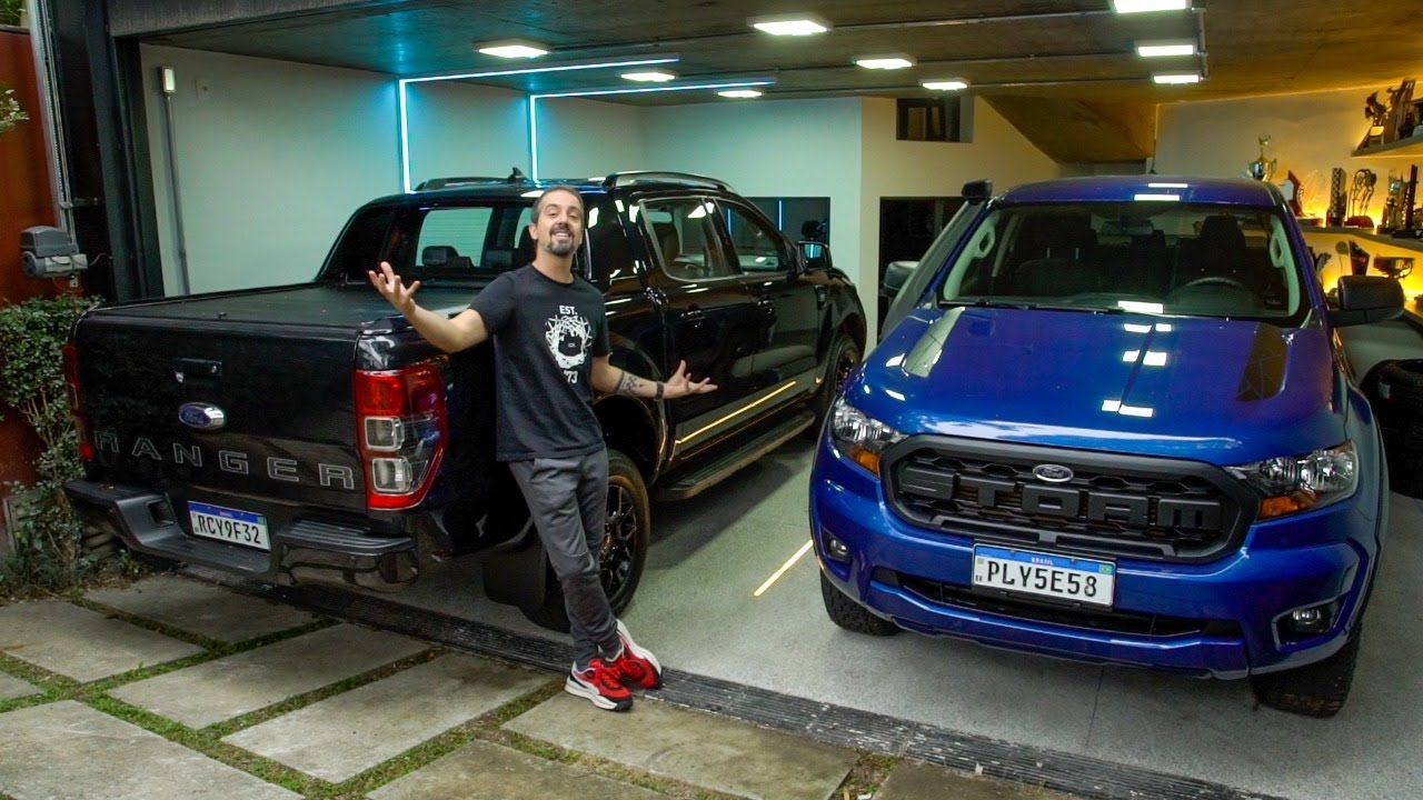 BLACK ou STORM? Por que troquei uma Ranger 4x4 por uma 4x2? Nosso primeiro #NaGaragem COM CINEGRA o/