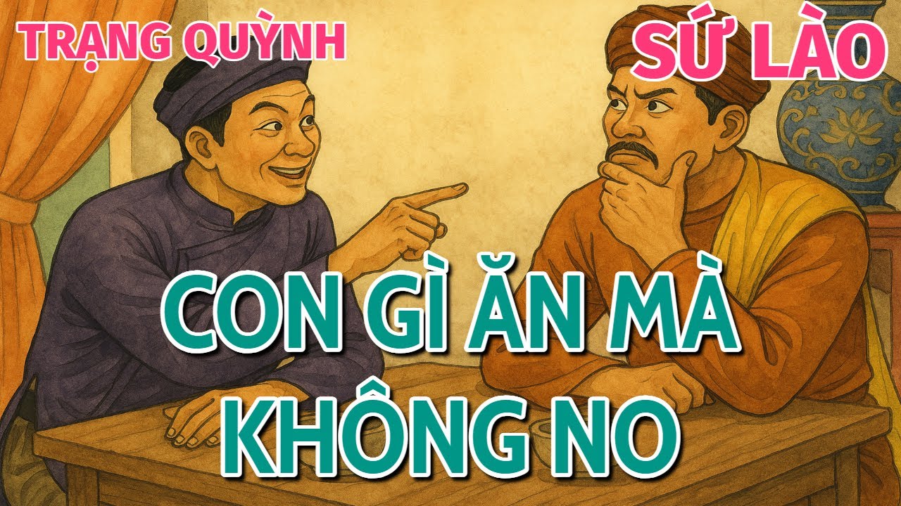 TRẠNG QUỲNH ĐẤU TRÍ SỨ LÀO - 