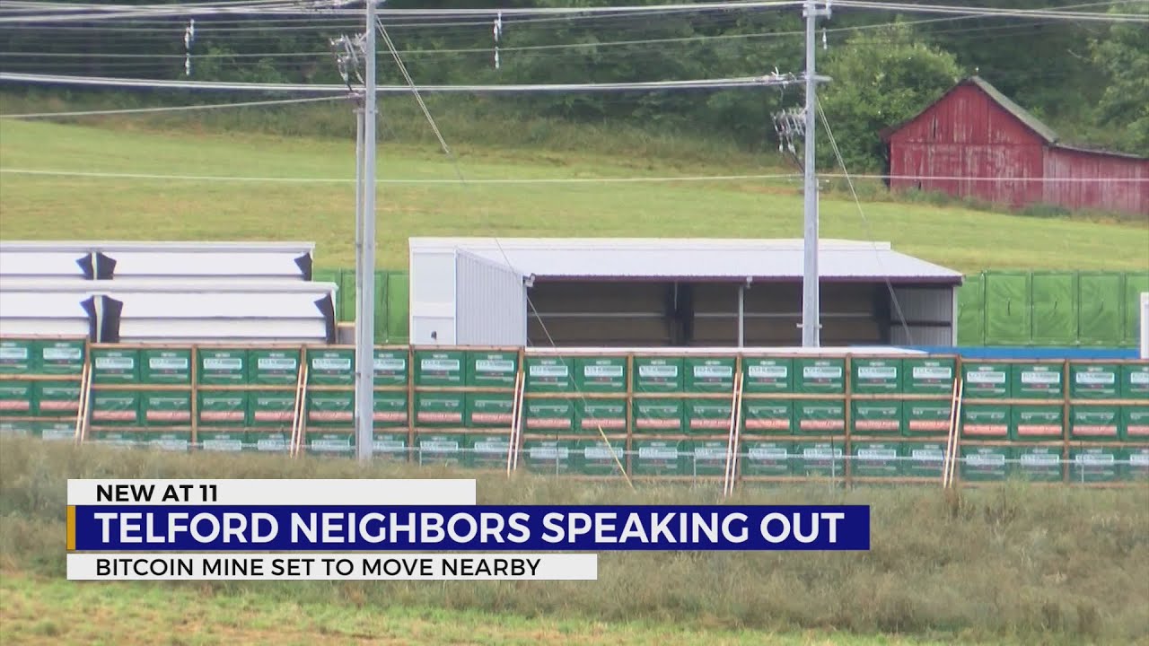 Bitcoin mine's potential new neighbors protest move