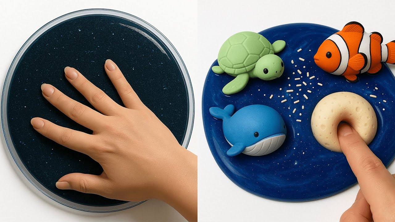 12 Hour of Relaxing Slime ASMR – Mesmerizing Calm for the Soul #246