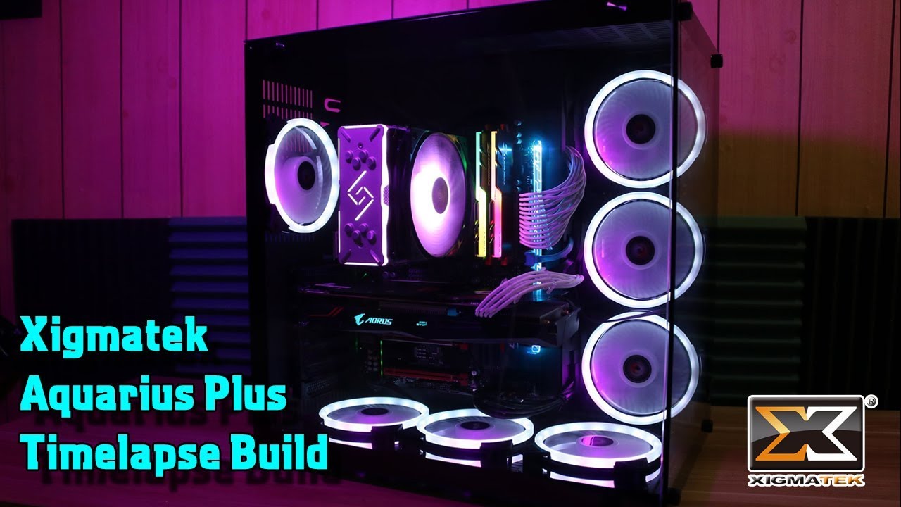 Xigmatek Aquarius Plus Timelapse PC Build