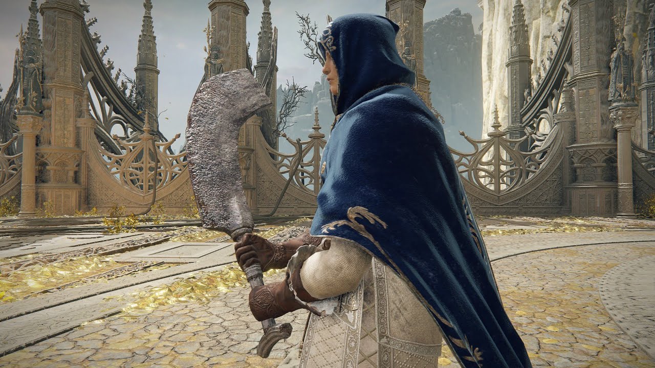 Elden Ring Weapon Showcase - Iron Cleaver