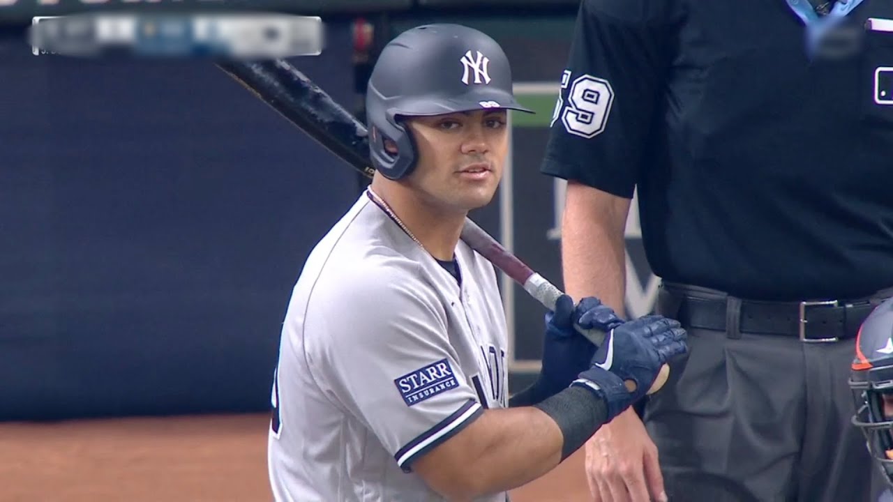 JASSON DOMINGUEZ HOMERS IN HIS FIRST MAJOR LEAGUE AT BAT AS A YANKEE 🔥🔥 ⚾