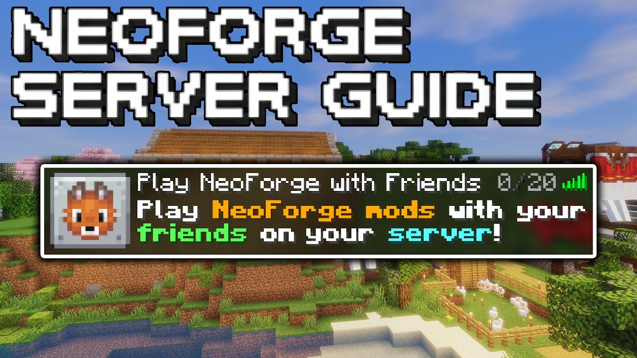 Как создать сервер NeoForge в Minecraft 1.21.11