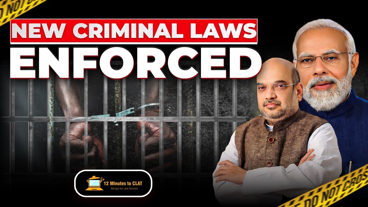 New Criminal Laws Enforced I What are the Changes? I Legal Current Affairs I Keshav Malpani