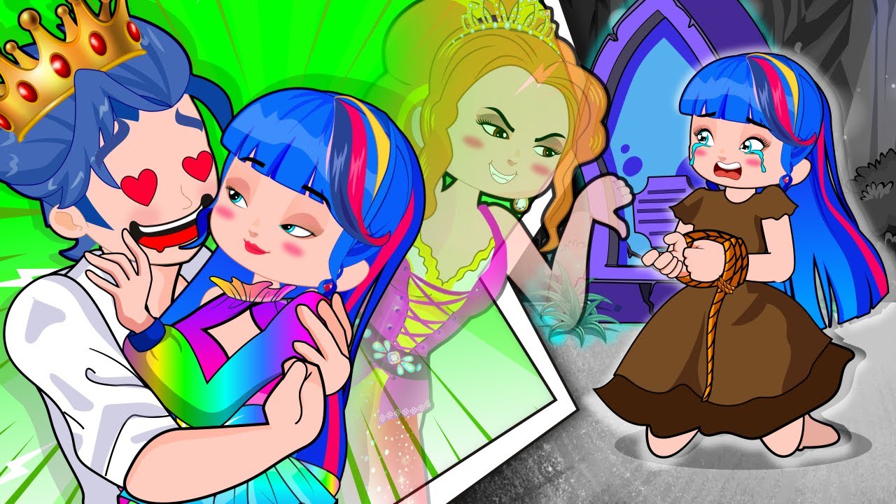 Alex Fall in Love with Lisa, But Lisa is Real or Fake?! Swap Soul!!! | Poor Princess Life Animation