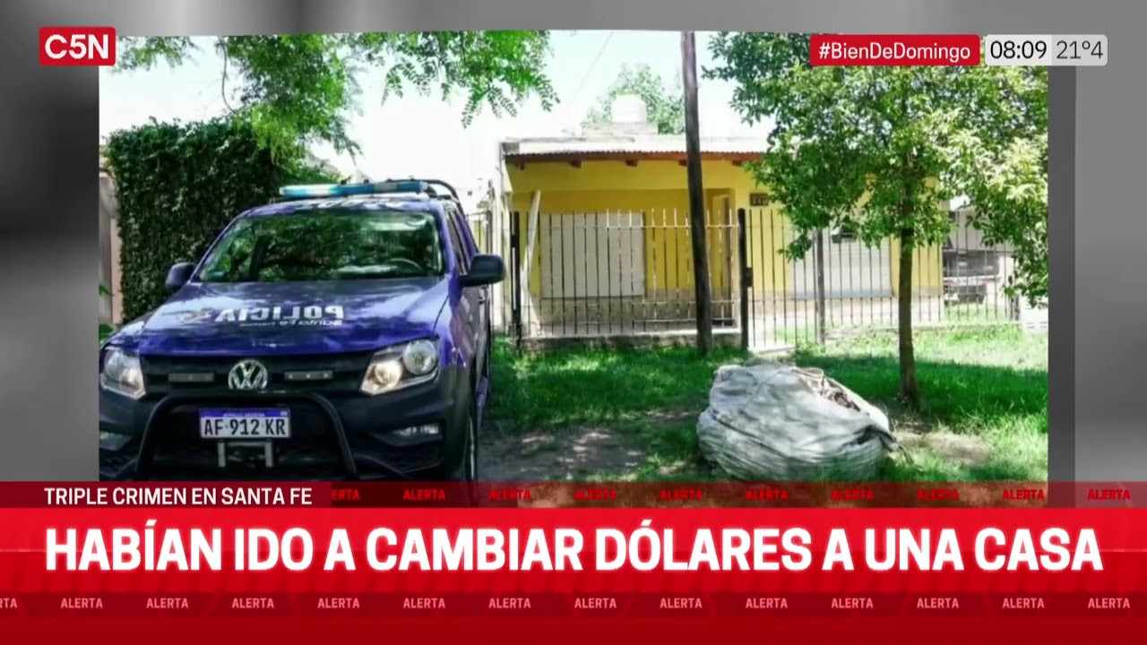 SANTA FE: ASESINARON a MACHETAZOS a TRES JÓVENES