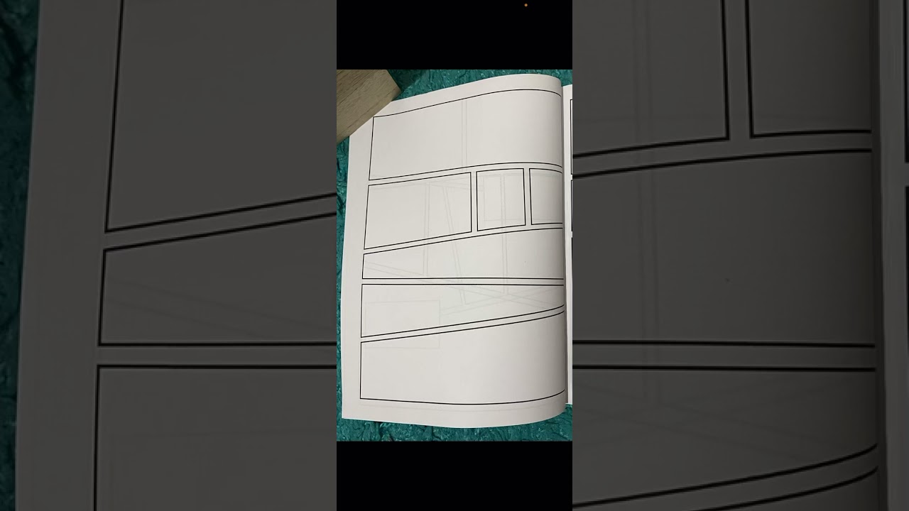 Review blank Manga Book