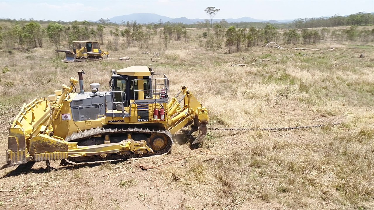 Pulling Timber - Brieffies - Awesome machines drone aerials