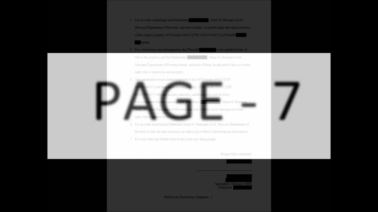An Example of a Declaratory Judgment.wmv