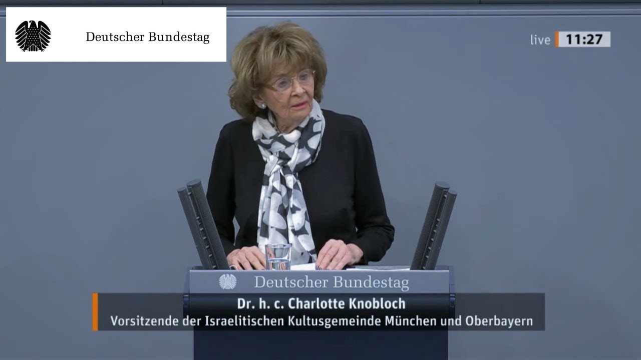 Charlotte Knobloch: Wir müssen die Bundes­re­publik wehrhaft verteidigen