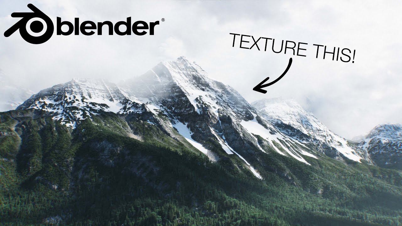 Photoreal 3D Environment Texturing - Blender