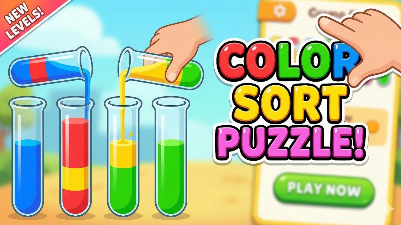 Live 🔴 Day  1🔴 99% FAIL This Level! 🧠 IQ Test: Color Water Sort LIVEde! ⚡level 8 to 13