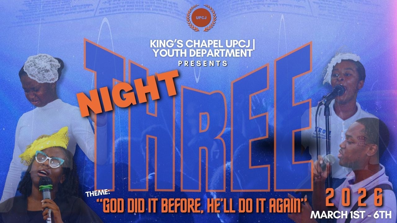 King's Chapel Live Stream / March 03, 2026 / Youth Week / Night 3