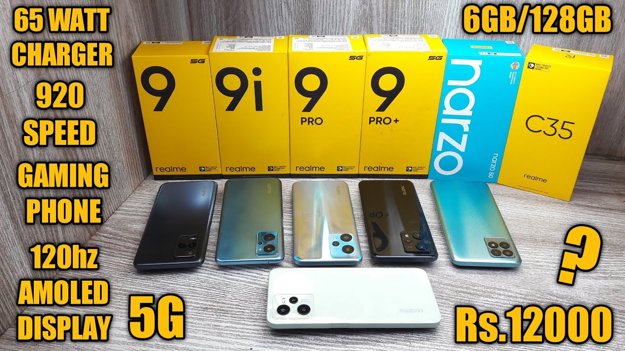 Best Budget New Mobiles of Realme - March 2022