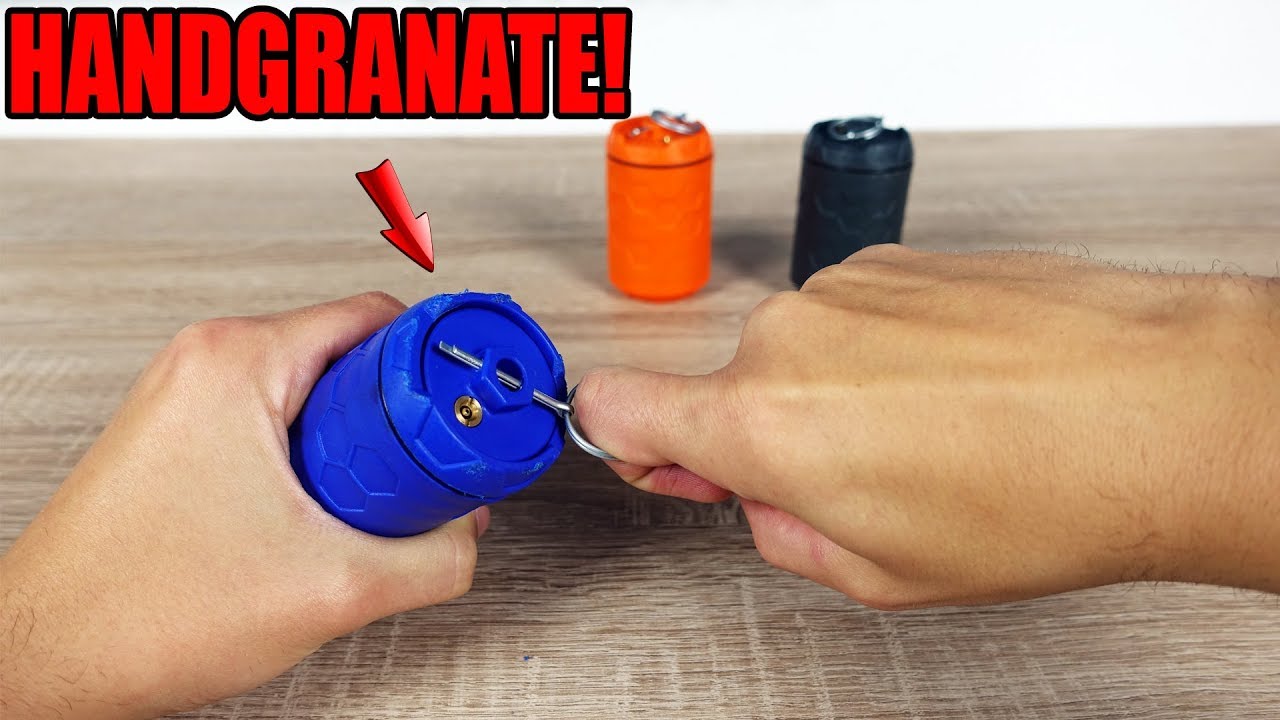 Meine ERSTE AIRSOFT HANDGRANATE! - E-RAZ Compact Granate im TEST!