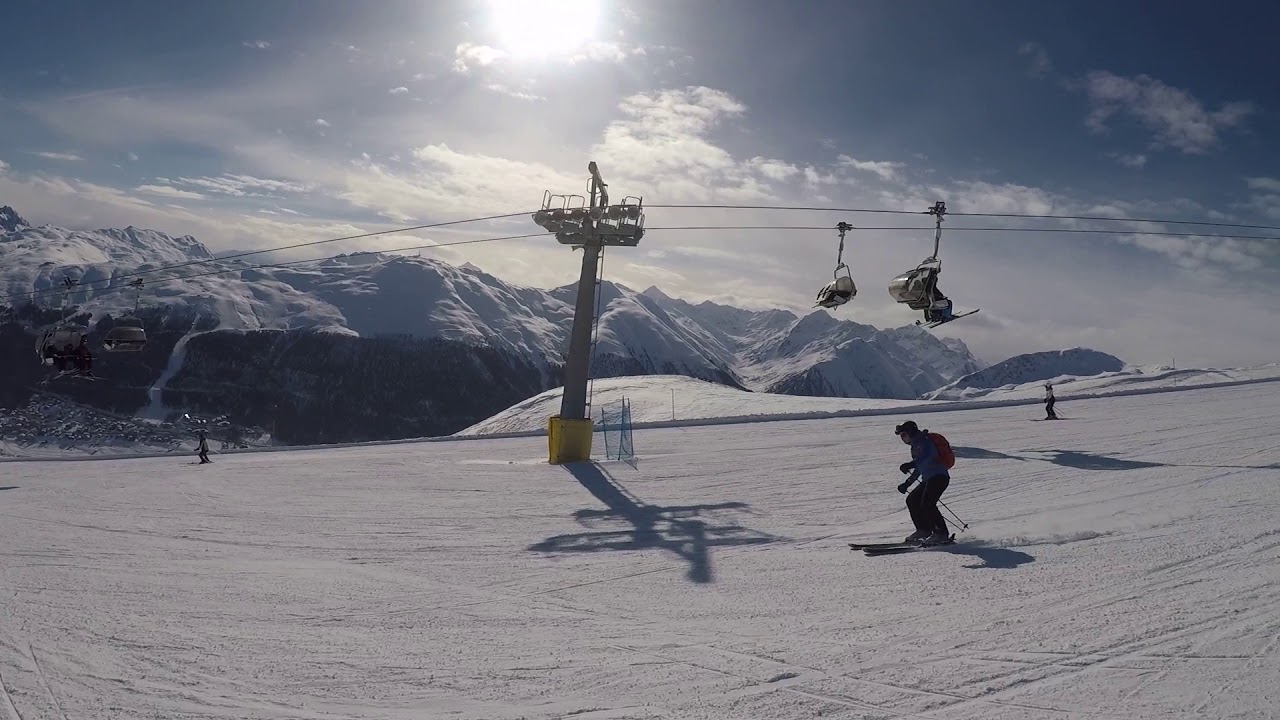 Skiing Livigno 2018 Go pro